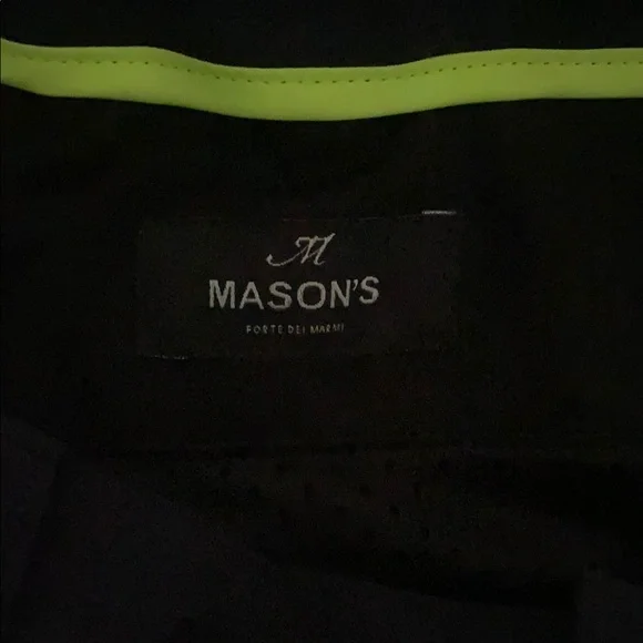 Mason’s Forte Dei Marmi Women’s Navy Blue Cargo Pants - Size 48 (IT) - US 12 - Picture 4 of 12